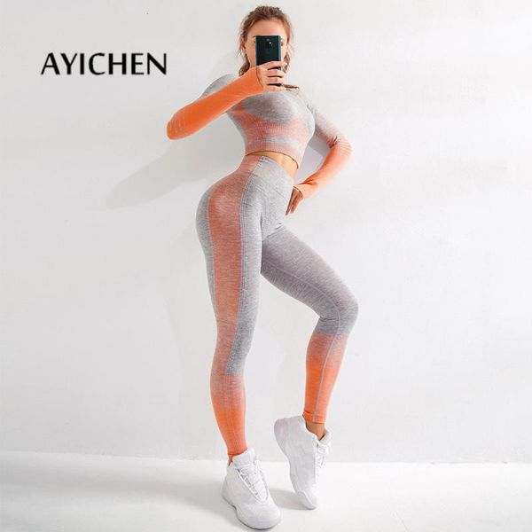 yoga sets fitness sports set women sports suit gym clothes long sleeve shirts high waist running leggings workout pants winter
yoga sets fitness sports set women sports suit gym clothes long sleeve shirts high waist running leggings workout pants winter