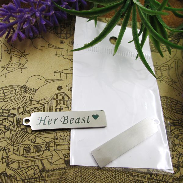40pcs--"her beast"stainless steel charms more style for choosing diy charms pendants for necklace, Bronze;silver
40pcs--"her beast"stainless steel charms more style for choosing diy charms pendants for necklace, Bronze;silver