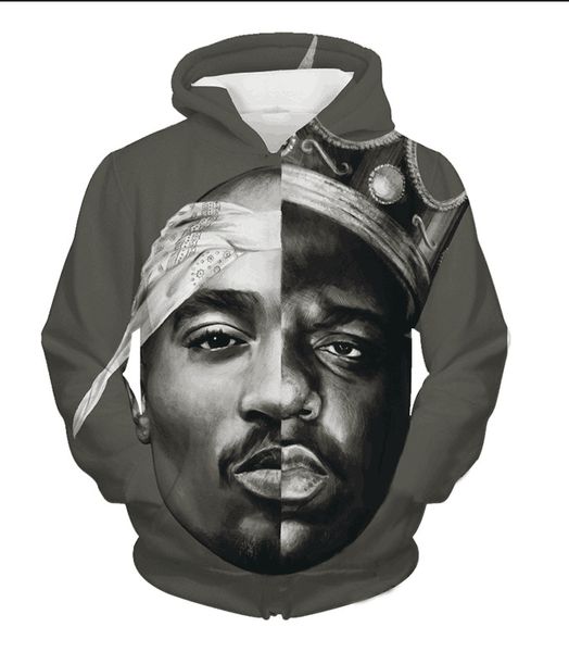 новая мода женщины / мужчины 2 pac тупак забавный 3d printed повседневный длинным рукавом осень зима толстовки толстовка k173, Black
новая мода женщины / мужчины 2 pac тупак забавный 3d printed повседневный длинным рукавом осень зима толстовки толстовка k173, Black