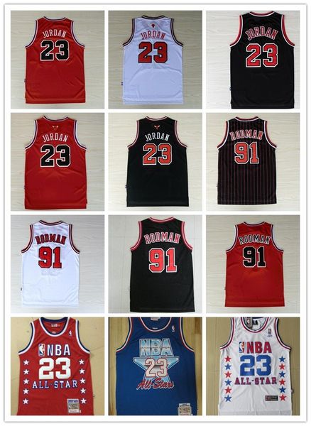 

Чикаго Буллз Майкл Джордан Скотти Пиппен все звезды Восточной конференции-Сити баскетбол Джерси