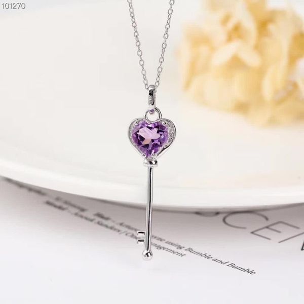 gemstone jewelry luxury classic 925 sterling silver plated purple crystal amethyst charm pendant necklace
gemstone jewelry luxury classic 925 sterling silver plated purple crystal amethyst charm pendant necklace