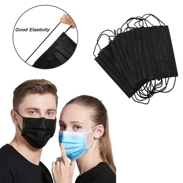 10pcs black disposable anti dust face mouth mask breathable 3 layer masks heath care for auto car motocycle protect accessories
10pcs black disposable anti dust face mouth mask breathable 3 layer masks heath care for auto car motocycle protect accessories