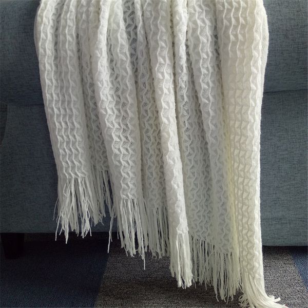thread blanket with tassel solid beige grey coffee throw blanket for bed sofa home textile fashion cape 130x170cm knitted carpet
thread blanket with tassel solid beige grey coffee throw blanket for bed sofa home textile fashion cape 130x170cm knitted carpet