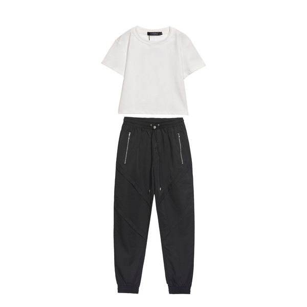 street trend set 2019 summer new women's two-piece waist slimming overalls short-sleeved exposed navel t-shirt sports, Gray
street trend set 2019 summer new women's two-piece waist slimming overalls short-sleeved exposed navel t-shirt sports, Gray