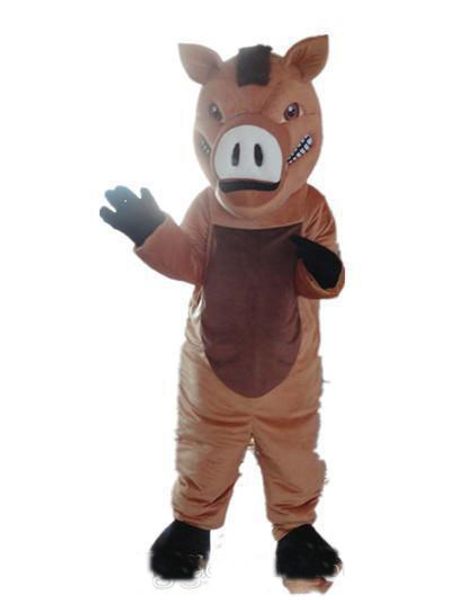 2018 good vision and good ventilation a brown boar mascot costume with big nose for to wear, Red;yellow
2018 good vision and good ventilation a brown boar mascot costume with big nose for to wear, Red;yellow