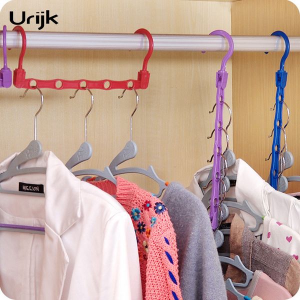 multi-function plastic windproof magic hanger classification sorting space drying rack five-hole storage rack random color
multi-function plastic windproof magic hanger classification sorting space drying rack five-hole storage rack random color