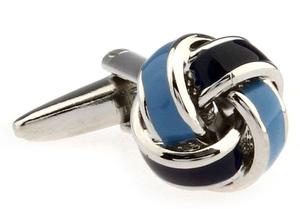 blue cufflinks blue/black color knot design copper material men cufflinks wholesale&retail, Silver
blue cufflinks blue/black color knot design copper material men cufflinks wholesale&retail, Silver