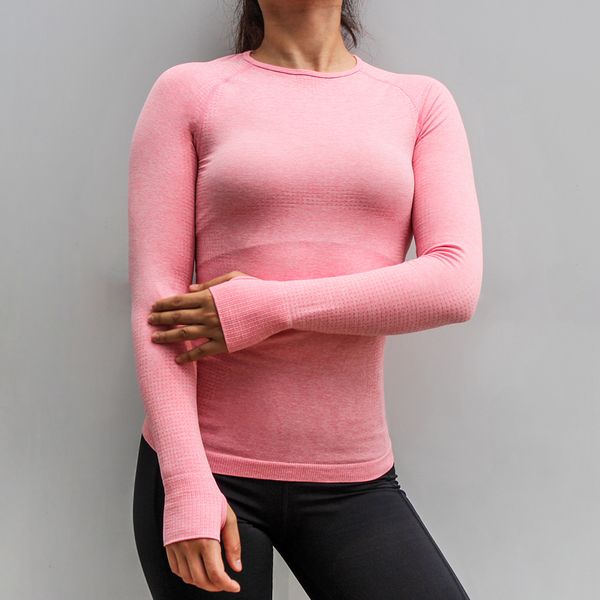 binand seamless breathable yoga solid high elastic slim workout long sleeve women bodybuilding sport gym fitness shirt, White;red
binand seamless breathable yoga solid high elastic slim workout long sleeve women bodybuilding sport gym fitness shirt, White;red