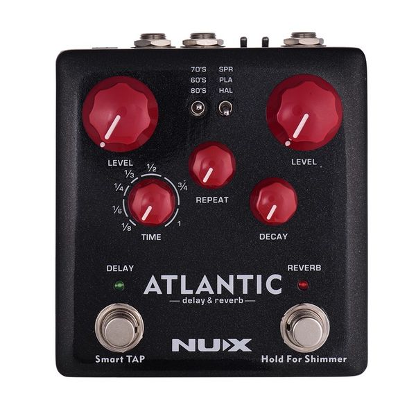NUX Atlantic Reverb Effects Гитарный усилитель Мульти педаль эффектов задержки и ревербераци
NUX Atlantic Reverb Effects Гитарный усилитель Мульти педаль эффектов задержки и ревербераци