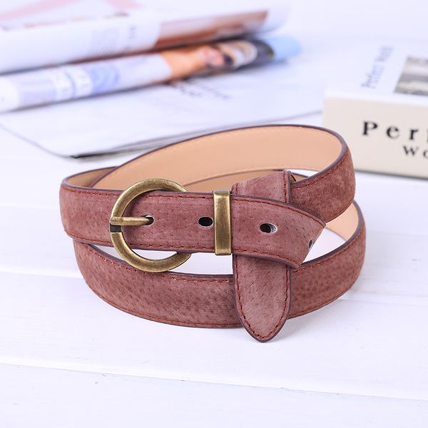 suede leather belt for women glod buckle jeans black belts women's fashion circle pin buckles students simple high waist punk, Black;brown
suede leather belt for women glod buckle jeans black belts women's fashion circle pin buckles students simple high waist punk, Black;brown