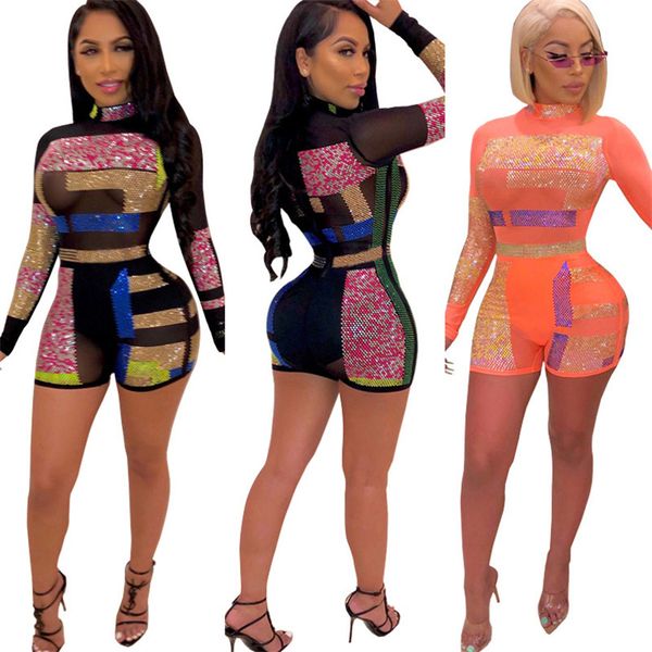 2019 women summer geometric skinny jumpsuit streetwear casual romper playsuit mesh bodysuit mesh rompers, Black;white
2019 women summer geometric skinny jumpsuit streetwear casual romper playsuit mesh bodysuit mesh rompers, Black;white