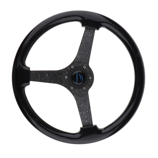 aluminium alloy marine steering wheel 3 spoke for yacht boat pontoon weatherproof fits for standard 3/4inch(19mm) tapered shaft
aluminium alloy marine steering wheel 3 spoke for yacht boat pontoon weatherproof fits for standard 3/4inch(19mm) tapered shaft