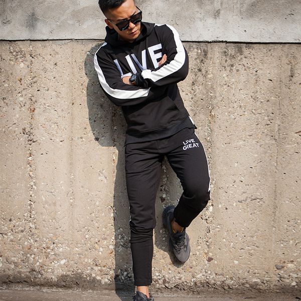 mens tracksuit casual fashion style hoodies pants printing fashion suit with 3 colors asian size -3xl, Gray
mens tracksuit casual fashion style hoodies pants printing fashion suit with 3 colors asian size -3xl, Gray