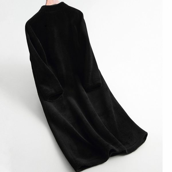 new black luxury sheep shearling fur jackets 2020 long warm women's fur coat female winter jacket women real lamb outerwear
new black luxury sheep shearling fur jackets 2020 long warm women's fur coat female winter jacket women real lamb outerwear