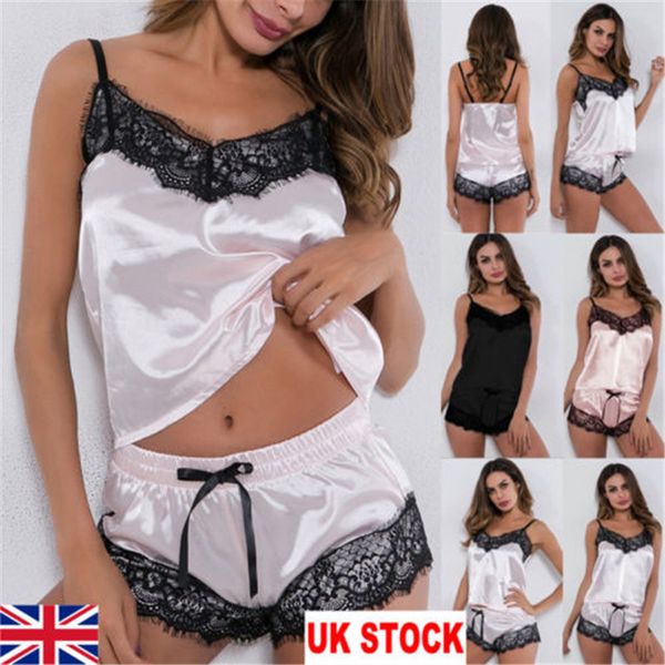 2pcs women satin lingerie underwear babydoll nightwear sleepwear strap solid color lace set, Black;red
2pcs women satin lingerie underwear babydoll nightwear sleepwear strap solid color lace set, Black;red