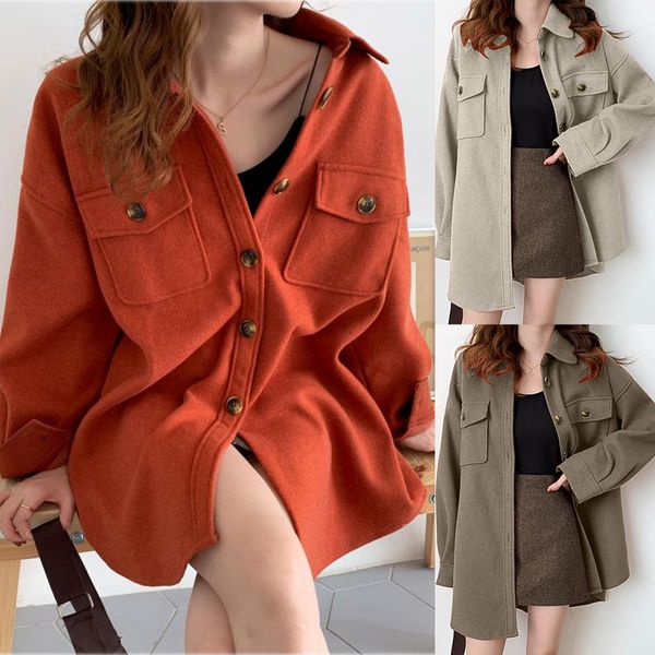 chaqueta mujer winter coat women button pocket long sleeves jacket coat woolen overcoat abrigos mujer invierno manteau femme, Black
chaqueta mujer winter coat women button pocket long sleeves jacket coat woolen overcoat abrigos mujer invierno manteau femme, Black