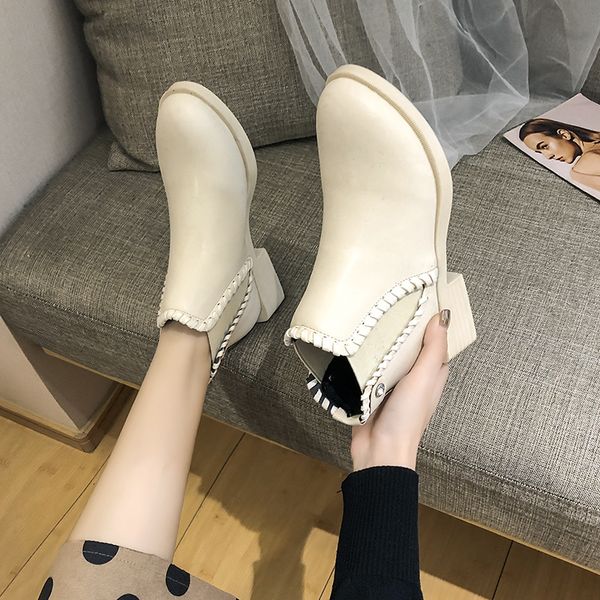 brand women's shoes lady boots clogs platform boots-women leather booties round toe chunky heel lace up winter footwear fashion, Black
brand women's shoes lady boots clogs platform boots-women leather booties round toe chunky heel lace up winter footwear fashion, Black