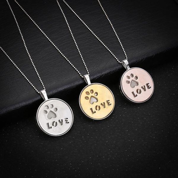 dog paw claw necklace print tag luminous pendant necklace pet keepsake animal jewelry delicate jewelry love necklace, Silver
dog paw claw necklace print tag luminous pendant necklace pet keepsake animal jewelry delicate jewelry love necklace, Silver