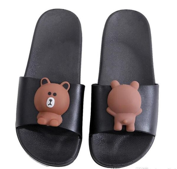fashion luxury designer women shoes slipper home fashion cute plastic bear flat bottom bathroom lover slippers black size 36-41
fashion luxury designer women shoes slipper home fashion cute plastic bear flat bottom bathroom lover slippers black size 36-41