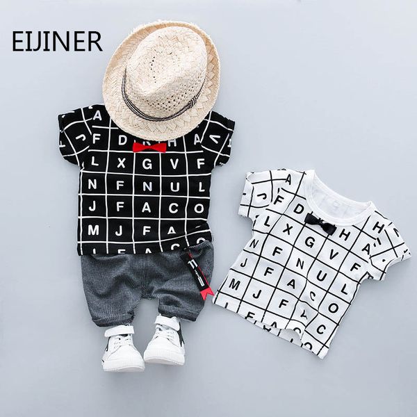 gentleman baby boys clothes with tie summer baby boy clothing sets casual letters cotton kids children clothes for boys, White
gentleman baby boys clothes with tie summer baby boy clothing sets casual letters cotton kids children clothes for boys, White
