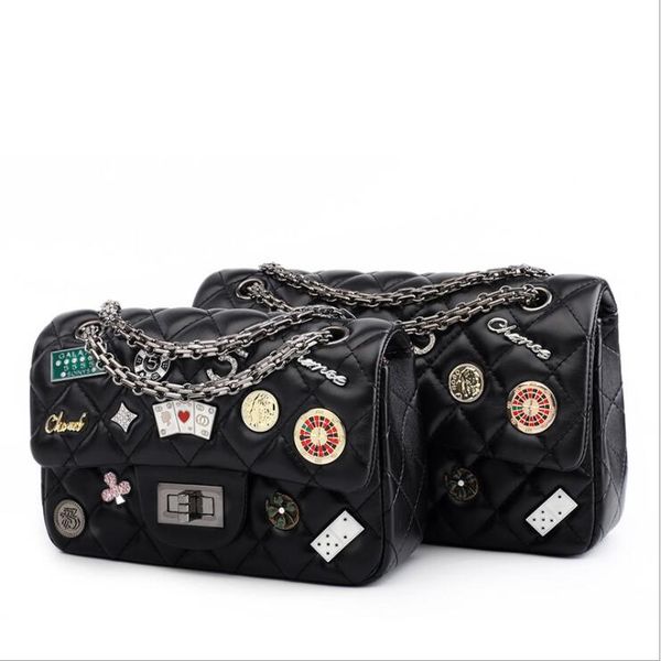 

2019 new Designer luxury handbags purses Diamond Lattice bag Cross shoulder handbags lady's rhombus chain designer crossbody bag women