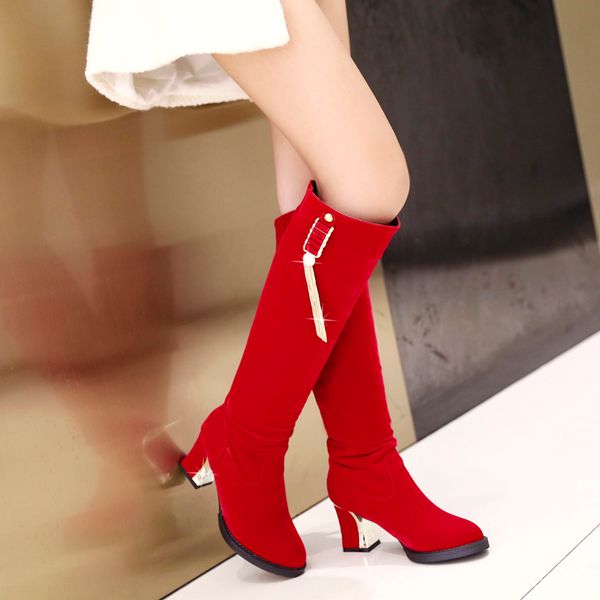 2018 plus size 34-43 women boots women shoes woman fashion high heels winter party boots black blue red
2018 plus size 34-43 women boots women shoes woman fashion high heels winter party boots black blue red