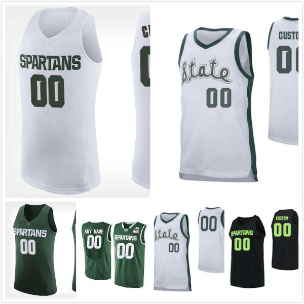 stitched michigan state spartans custom white black green dark green any name and number college basketball jerseys, Black;red
stitched michigan state spartans custom white black green dark green any name and number college basketball jerseys, Black;red