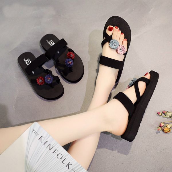 women shoes summer fashion wedge sandals women flip flops casual beach shoes female outside slippers zapatos de mujer, Black
women shoes summer fashion wedge sandals women flip flops casual beach shoes female outside slippers zapatos de mujer, Black