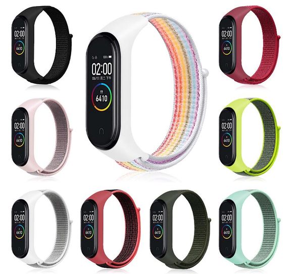 nylon loop replaceable bracelet for xiaomi mi band 3 sports wristband breathable strap for xiaomi miband 4 smart watch accessories
nylon loop replaceable bracelet for xiaomi mi band 3 sports wristband breathable strap for xiaomi miband 4 smart watch accessories