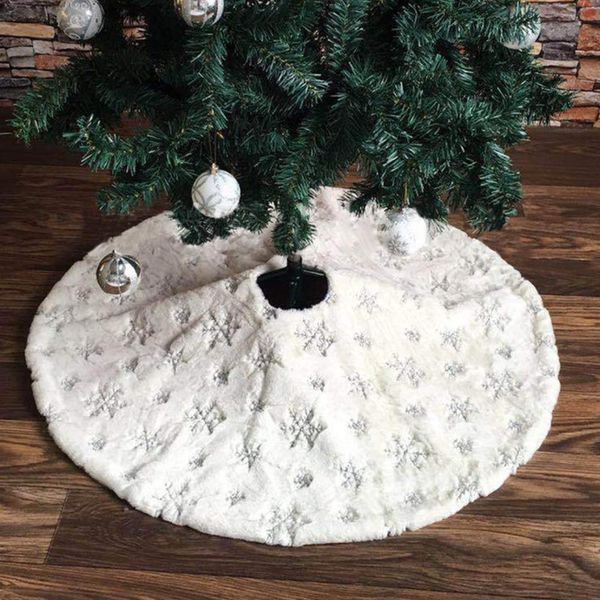 embroidery snowflake print round christmas tree skirt cover durable floor carpet decor xmas tree decoration
embroidery snowflake print round christmas tree skirt cover durable floor carpet decor xmas tree decoration