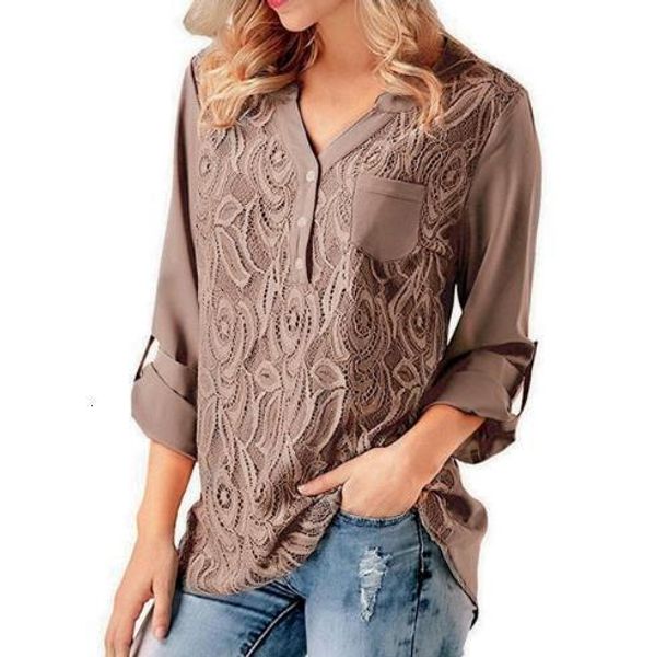 блуза женщины плюс размер топ блузы lace 2019 лето женщины шифон сыпучие топы с длинным рукавом блузка blusas camisas mujer плюс размер 5xl, White 
блуза женщины плюс размер топ блузы lace 2019 лето женщины шифон сыпучие топы с длинным рукавом блузка blusas camisas mujer плюс размер 5xl, White