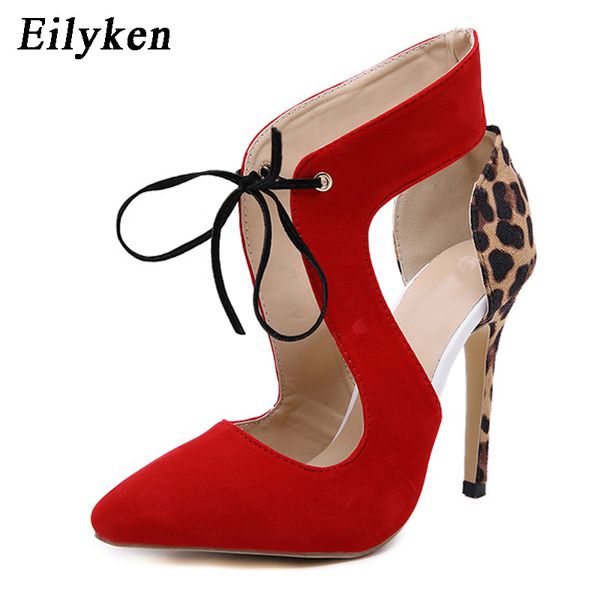 eilyken high heels red leopard shoes women pumps wedding lady pointed toe flock 11 cm wedding cross-tied sapato feminino, Black
eilyken high heels red leopard shoes women pumps wedding lady pointed toe flock 11 cm wedding cross-tied sapato feminino, Black