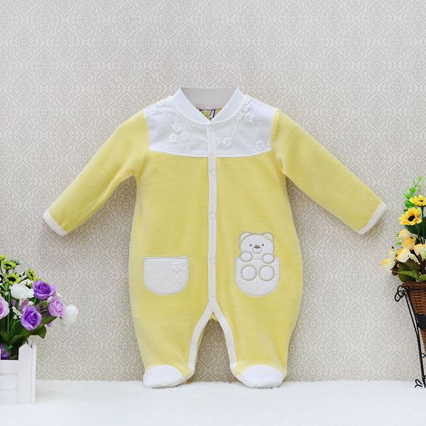 2020 newborn girls autumn one pieces romper velour rivets button long sleeve sleepwear baby clothes lace fashion kids clothing, Blue
2020 newborn girls autumn one pieces romper velour rivets button long sleeve sleepwear baby clothes lace fashion kids clothing, Blue
