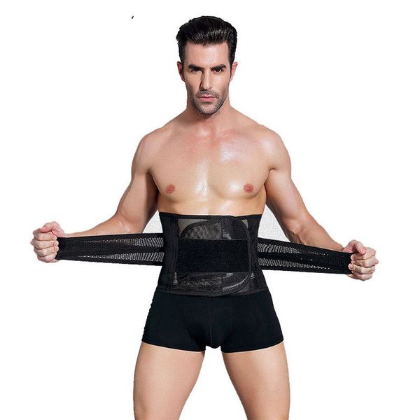 abdominal binder for man waist trainers male modeling straps belly corset for men breathable steel bone tummy control, Black;brown
abdominal binder for man waist trainers male modeling straps belly corset for men breathable steel bone tummy control, Black;brown