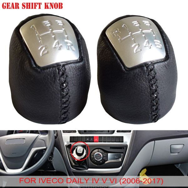 car styling manual 5/6 speed gear shift knob lever leather head ball shifter for iveco daily iv v vi 2006 2007 2008 2009-2017
car styling manual 5/6 speed gear shift knob lever leather head ball shifter for iveco daily iv v vi 2006 2007 2008 2009-2017