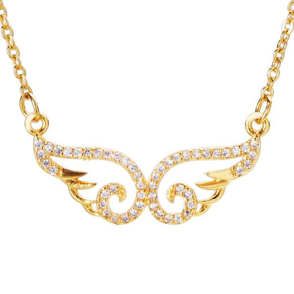 2020 new fashion 24k gold angel wings pendants round cross chain mens womens silver color necklace for women jewelry gifts
2020 new fashion 24k gold angel wings pendants round cross chain mens womens silver color necklace for women jewelry gifts