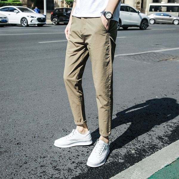 2019 new men's fashion personality trend slim feet casual tactical pants sweatpants smart japan style gothic full length, Black
2019 new men's fashion personality trend slim feet casual tactical pants sweatpants smart japan style gothic full length, Black