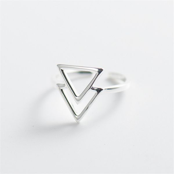 100% genuine 925 sterling silver double triangle adjustable ring for women japan & korean trendy fine jewelry gifts drop shipping ymr485
100% genuine 925 sterling silver double triangle adjustable ring for women japan & korean trendy fine jewelry gifts drop shipping ymr485