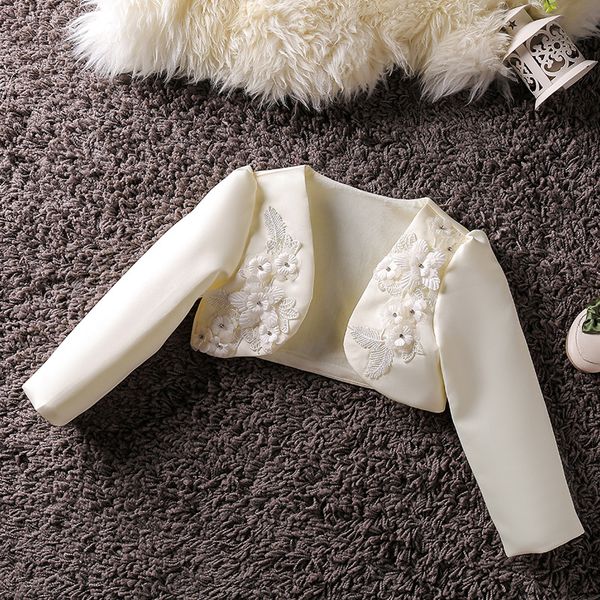 girls boleros shrug jacket cloak flowers beaded cape princess pageant wedding birthday wraps white jacket beige coat long sleeve, Blue;gray
girls boleros shrug jacket cloak flowers beaded cape princess pageant wedding birthday wraps white jacket beige coat long sleeve, Blue;gray