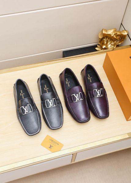 new style luxury men's casual shoes formal shoes three fashion design brands classic retro colors suitable for many occasions, Black
new style luxury men's casual shoes formal shoes three fashion design brands classic retro colors suitable for many occasions, Black