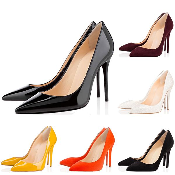 fashion red bottoms luxury designer women shoes high heels 8cm 10cm 12cm leather pointed toes pumps nude black dress shoes 35-42
fashion red bottoms luxury designer women shoes high heels 8cm 10cm 12cm leather pointed toes pumps nude black dress shoes 35-42