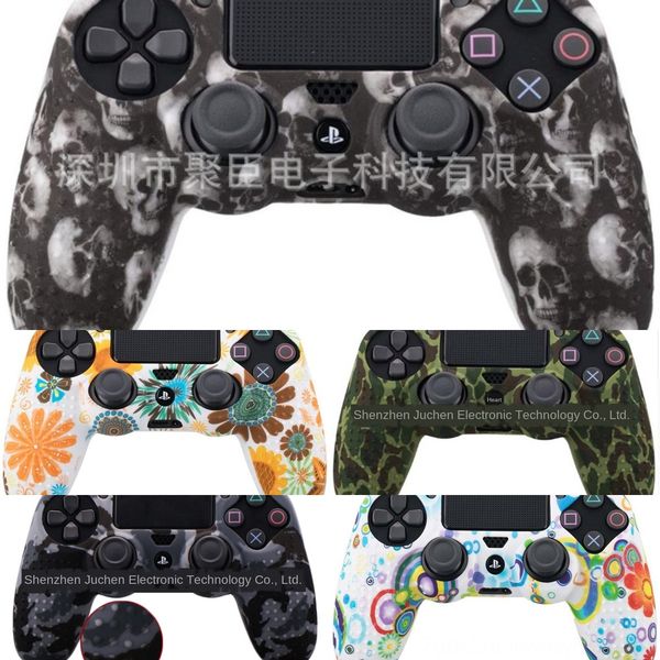 f0wsd ps4 star skull case silicone protective cover with joystick cap for 1set handle
f0wsd ps4 star skull case silicone protective cover with joystick cap for 1set handle