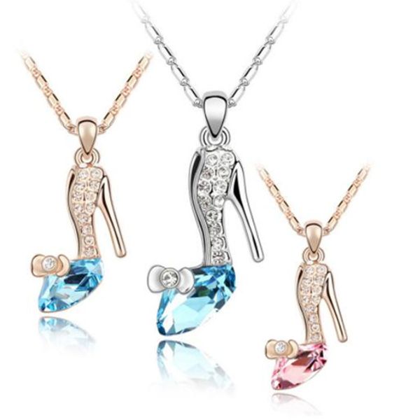 cinderella dream crystal shoes pendant glass shoes pendant neckalce austrian crystal pendant necklace for womem jewelry christmas dhl free, Silver
cinderella dream crystal shoes pendant glass shoes pendant neckalce austrian crystal pendant necklace for womem jewelry christmas dhl free, Silver