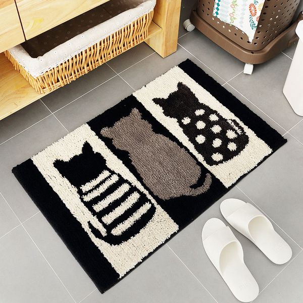 floor mat door mat home water-absorbing 45*65cm flocking cute foot pad living room bathroom
floor mat door mat home water-absorbing 45*65cm flocking cute foot pad living room bathroom
