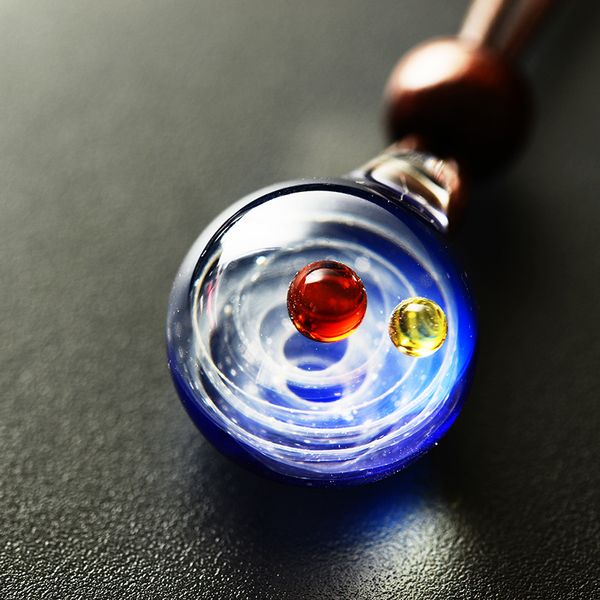 lko nebula cosmic handmade galaxy glass pendant with rope necklace lucky men women couple jewelry valentine's day present, Silver
lko nebula cosmic handmade galaxy glass pendant with rope necklace lucky men women couple jewelry valentine's day present, Silver