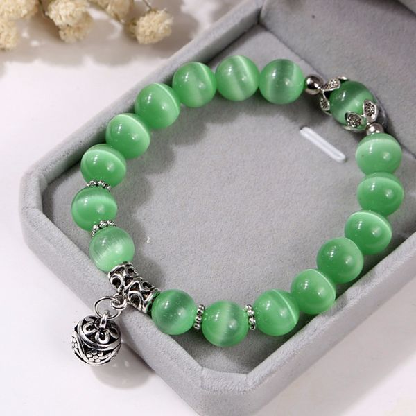 fashion pink white black purple green opal natural stone beads bracelets silver plating alloy charm bangle jewelry gift
fashion pink white black purple green opal natural stone beads bracelets silver plating alloy charm bangle jewelry gift