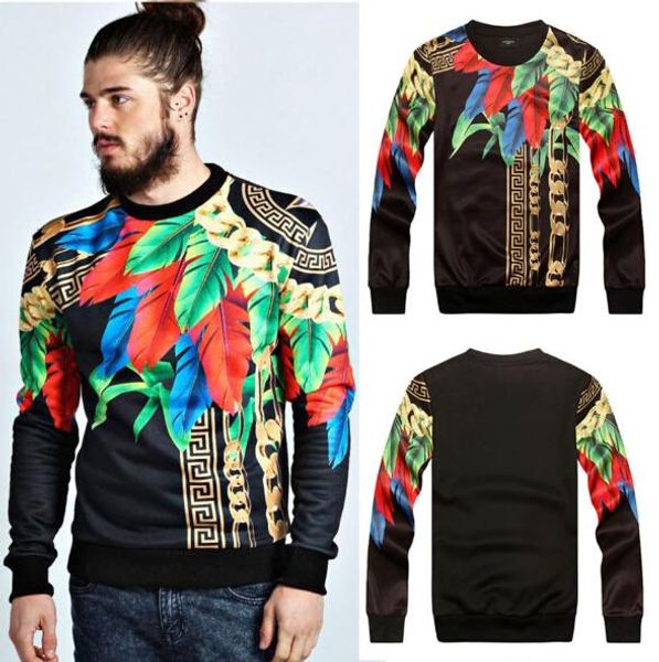 париж top design золотые цепочки перья листья pollover толстовки мужчины женщины с длинными рукавами tshirt medusa cool 3d floral print толс, Black
париж top design золотые цепочки перья листья pollover толстовки мужчины женщины с длинными рукавами tshirt medusa cool 3d floral print толс, Black