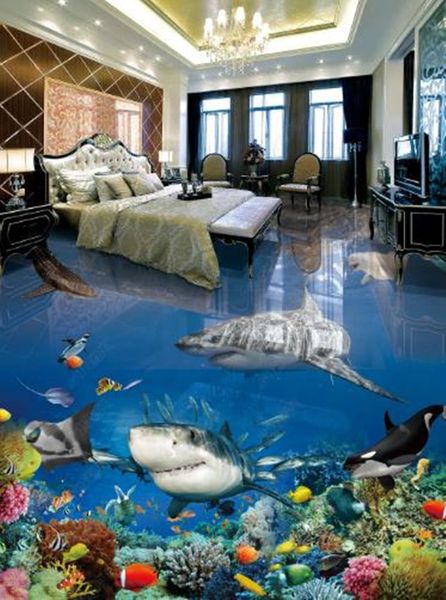 ferocious animal in the underwater world 3d floor mural wallpaper bathroom waterproof wear thick self-adhesive 3d floor pvc
ferocious animal in the underwater world 3d floor mural wallpaper bathroom waterproof wear thick self-adhesive 3d floor pvc