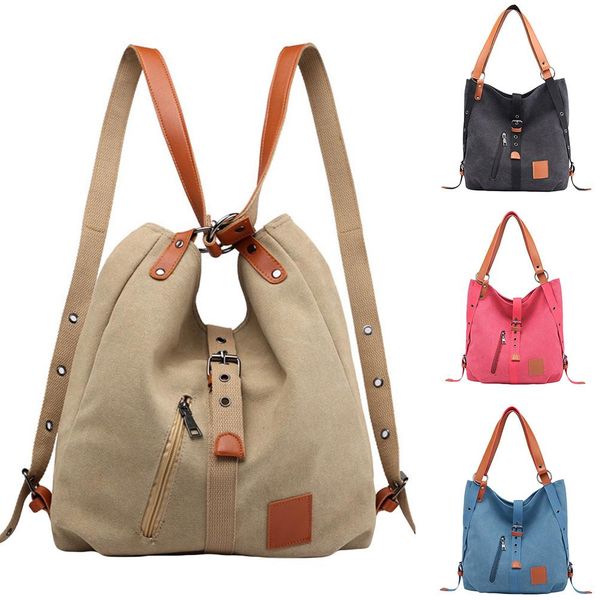 lady fashion bag for woman solid color large capacity buckle tote shoulder bag canvas leather backpack mochila mujer 2019 zaino
lady fashion bag for woman solid color large capacity buckle tote shoulder bag canvas leather backpack mochila mujer 2019 zaino