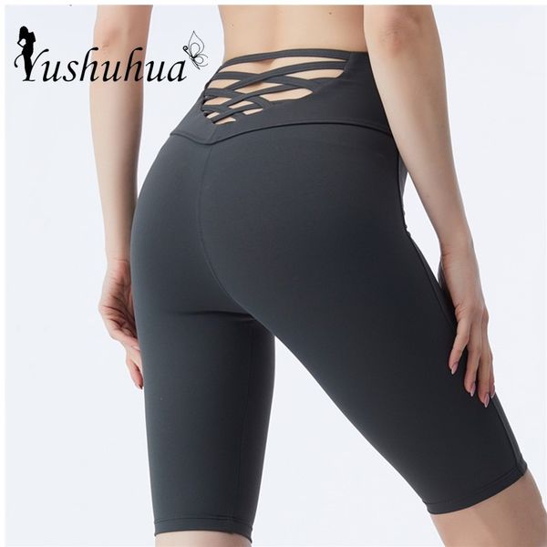 women high waist yoga shorts cross hollow back athletic bike running shorts slim stretch gym tights push up hip sports, White;red
women high waist yoga shorts cross hollow back athletic bike running shorts slim stretch gym tights push up hip sports, White;red
